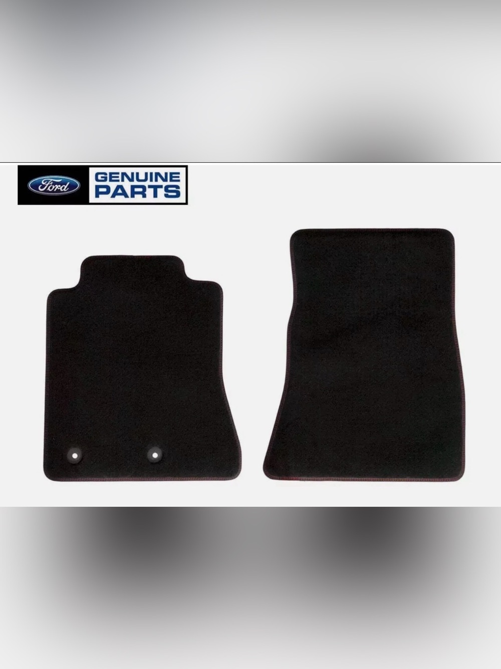 🏁 NEW OEM 2024-2026 Ford Mustang S650 Front Floor Mats Black Driver Passenger